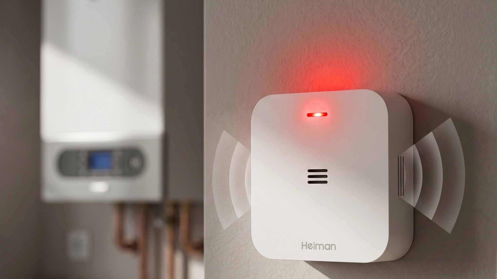 Heiman HS-720ES-M Carbon Monoxide Alarm chytrý detektor oxidu uhelnatého alarm kotel evtech_cz